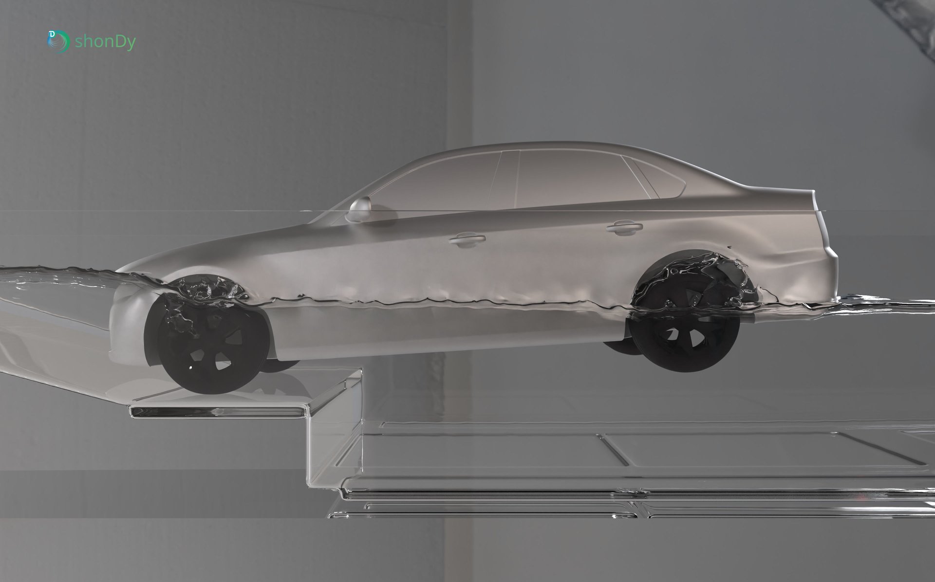 shonDynamics | Floating car simulation with shonDy