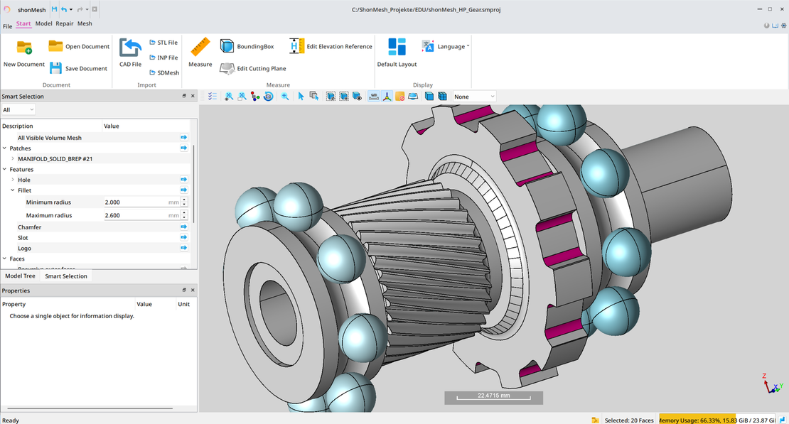 Intelligent CAD cleanup